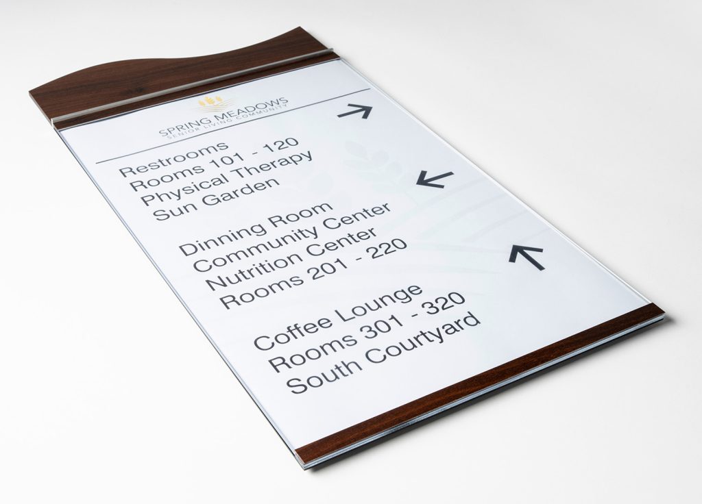 1300 Sign Series directional sign